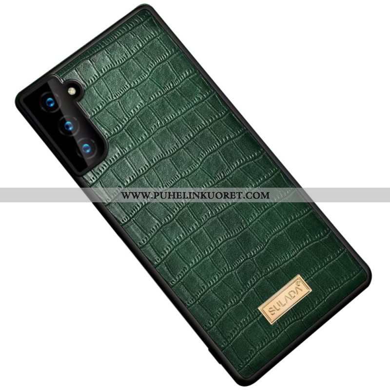 Case Samsung Galaxy S22 5G Sulada Crocodile Skin Effect