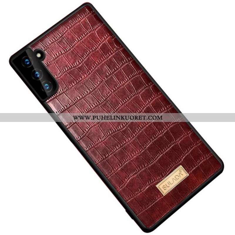 Case Samsung Galaxy S22 5G Sulada Crocodile Skin Effect