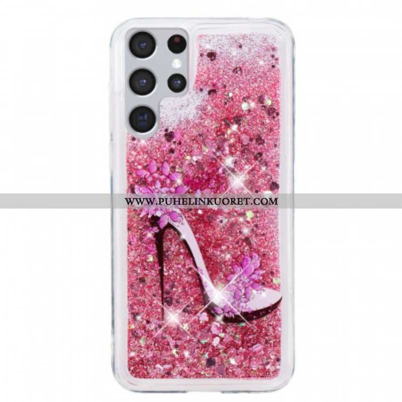 Case Samsung Galaxy S22 Ultra 5G Glitteripumppu