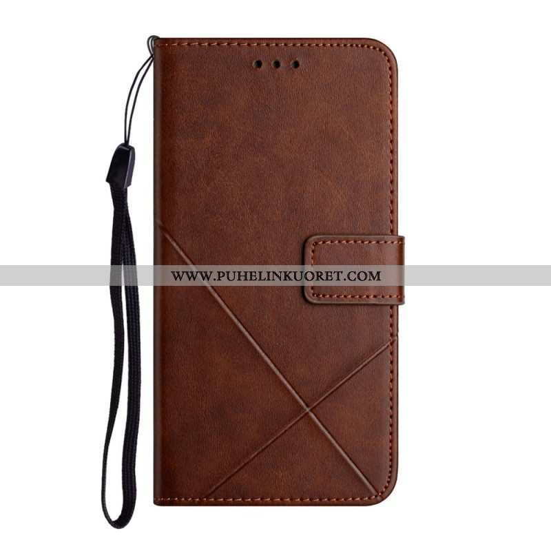 Kotelot Samsung Galaxy S22 Ultra 5G X Design Geo Leather Style