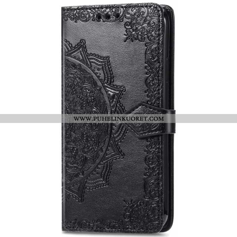 Flip Case Samsung Galaxy S22 Ultra 5G Mandala Keskiaika