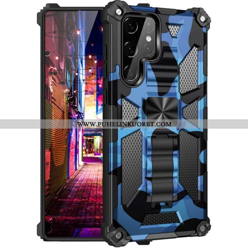 Case Samsung Galaxy S22 Ultra 5G Naamiointi Irrotettava Tuki