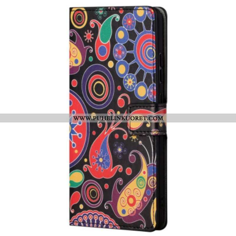 Kotelot Samsung Galaxy S23 5G Paisley