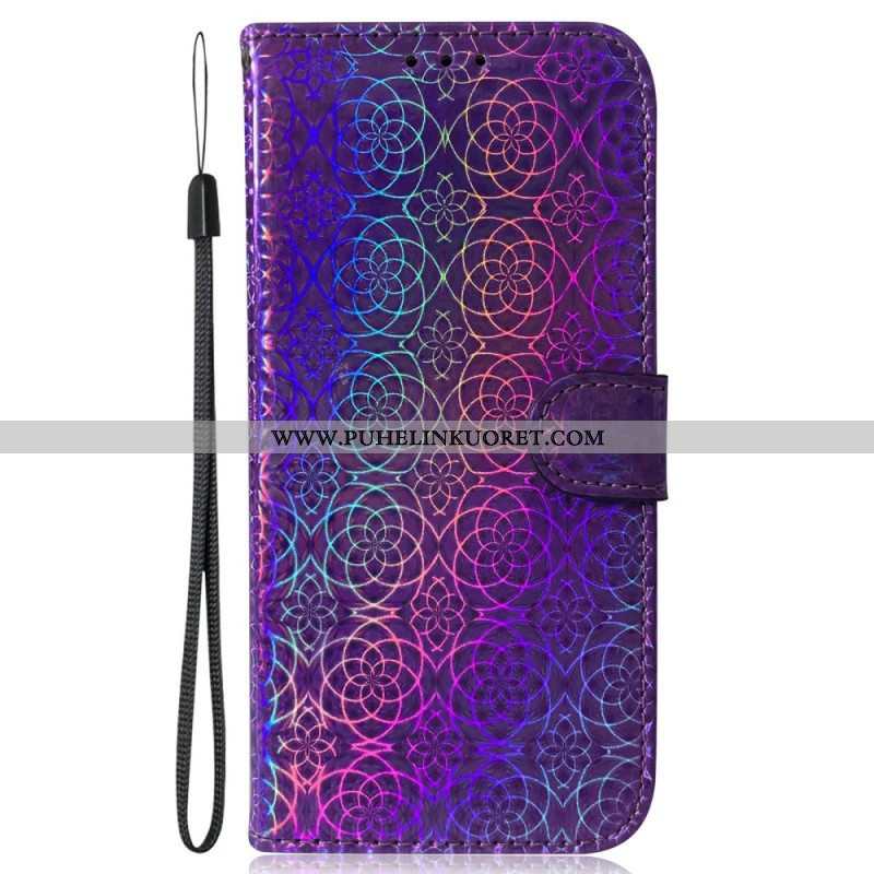 Flip Case Samsung Galaxy S23 5G Disco-tyylinen