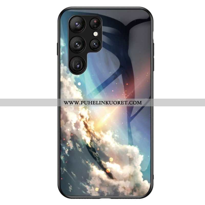 Case Samsung Galaxy S23 Ultra 5G Sky Karkaistu Lasi