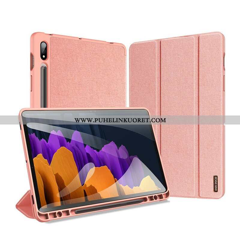 Puhelinkuoret Samsung Galaxy Tab S8 Plus / Tab S7 Plus Domo-sarjan Dux-ducis