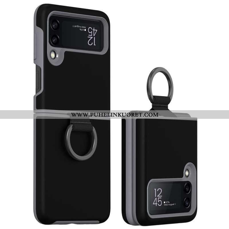 Kuori Samsung Galaxy Z Flip 3 5G Kotelot Flip Ring-support Design Gkk