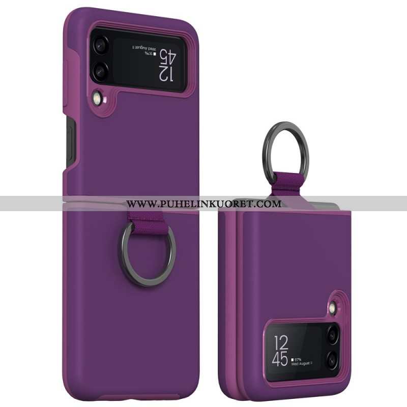 Kuori Samsung Galaxy Z Flip 3 5G Kotelot Flip Ring-support Design Gkk