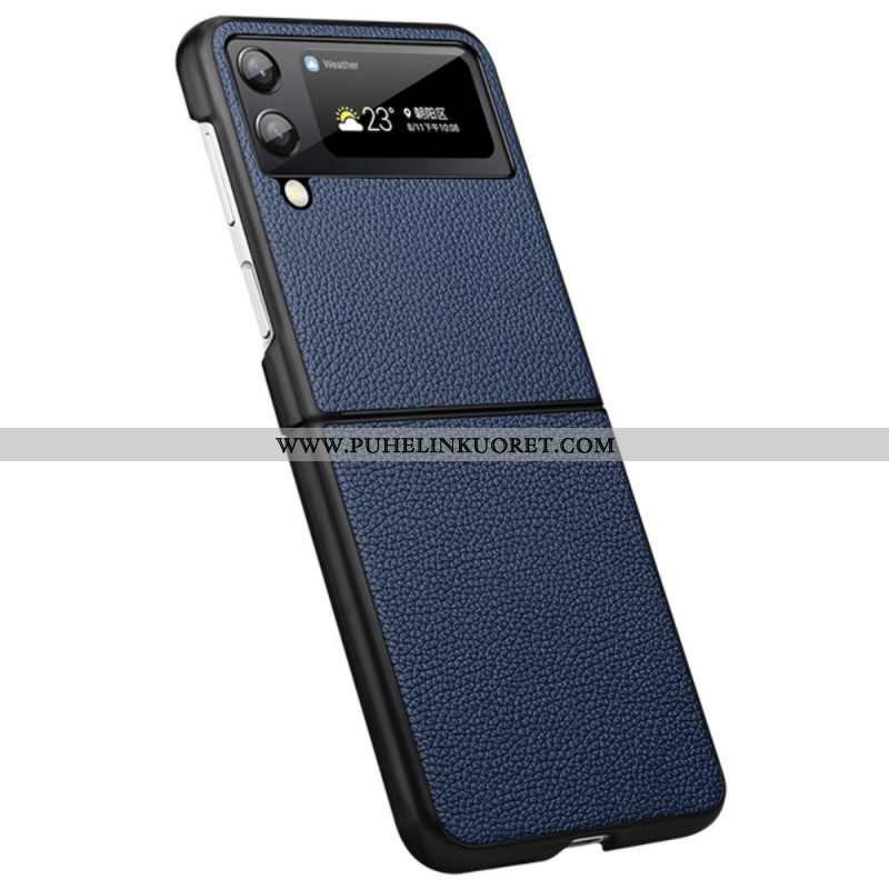 Case Samsung Galaxy Z Flip 3 5G Kotelot Flip Aitoa Nahkaa