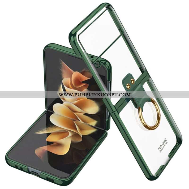 Case Samsung Galaxy Z Flip 3 5G Kotelot Flip Saumaton Gkk-rengas