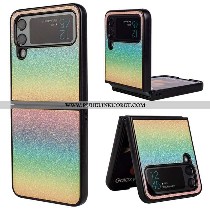 Case Samsung Galaxy Z Flip 4 Kotelot Flip Glitter Gradientit