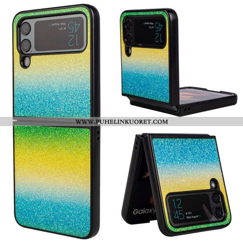 Case Samsung Galaxy Z Flip 4 Kotelot Flip Glitter Gradientit