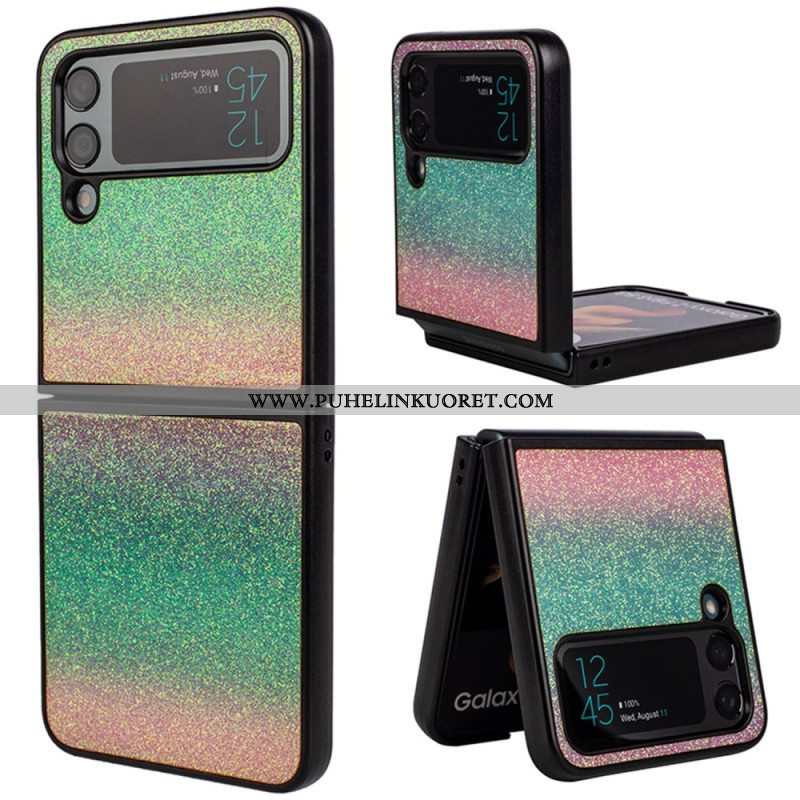 Case Samsung Galaxy Z Flip 4 Kotelot Flip Glitter Gradientit