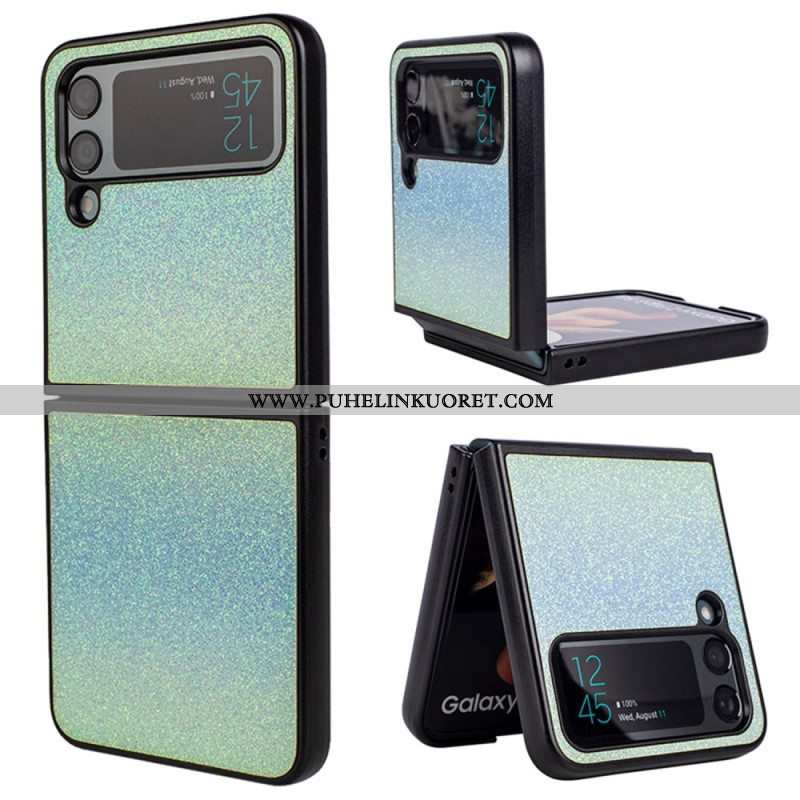 Case Samsung Galaxy Z Flip 4 Kotelot Flip Glitter Gradientit