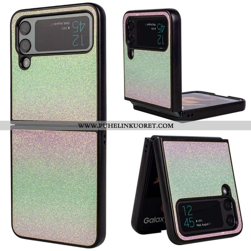 Case Samsung Galaxy Z Flip 4 Kotelot Flip Glitter Gradientit