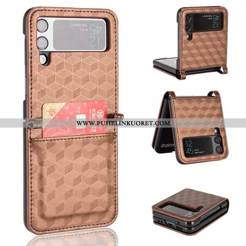 Case Samsung Galaxy Z Flip 4 Kotelot Flip 3d Kuutio