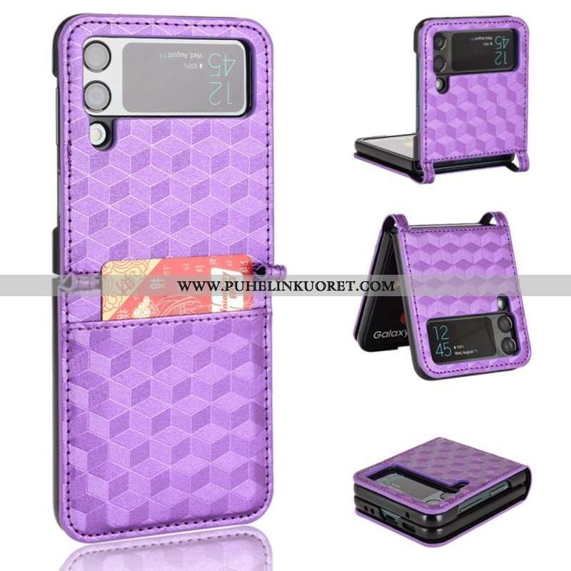 Case Samsung Galaxy Z Flip 4 Kotelot Flip 3d Kuutio