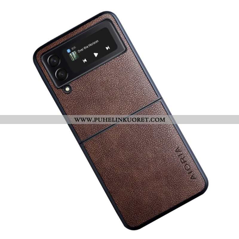 Case Samsung Galaxy Z Flip 4 Kotelot Flip Aioria Nahkaefekti