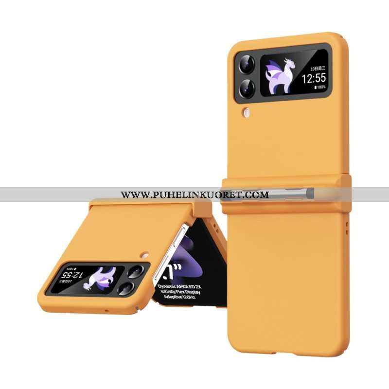 Case Samsung Galaxy Z Flip 4 Kotelot Flip Klassinen Kynällä