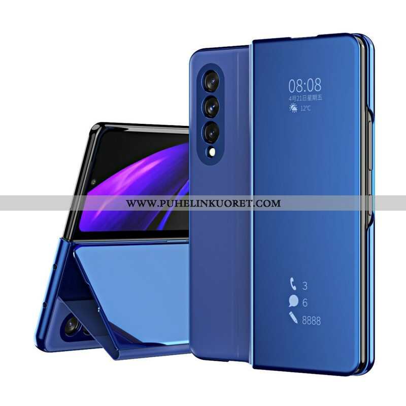 Puhelinkuoret Samsung Galaxy Z Fold 3 5G Kotelot Flip Peilin Kansi