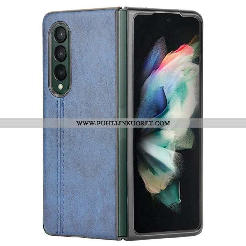 Case Samsung Galaxy Z Fold 3 5G Couture-nahkaefekti