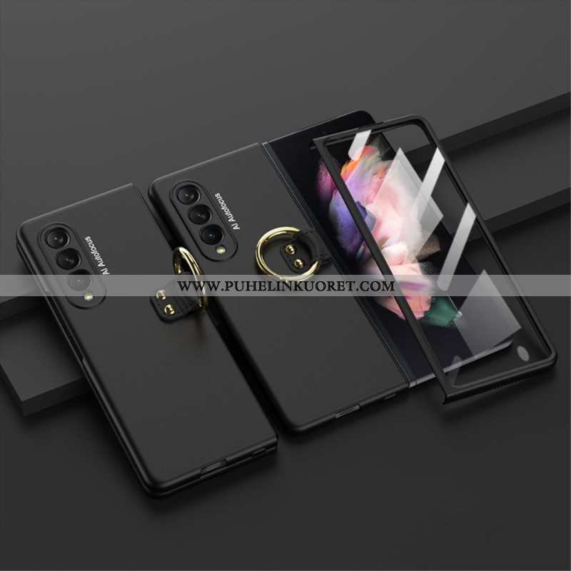 Case Samsung Galaxy Z Fold 3 5G Sormustuki Ja Näytönsuoja Gkk