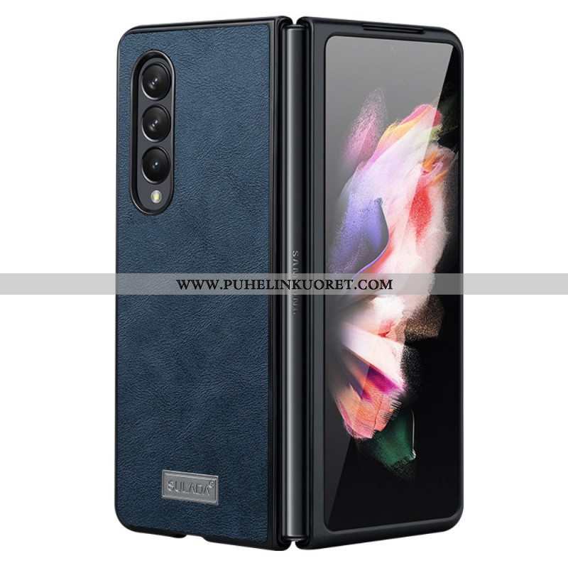 Kuori Samsung Galaxy Z Fold 3 5G Keinonahka Sulada