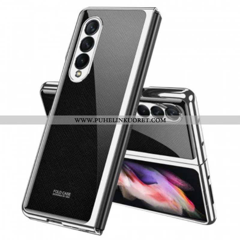 Case Samsung Galaxy Z Fold 3 5G Gkk Teksturoitu Karkaistu Lasi