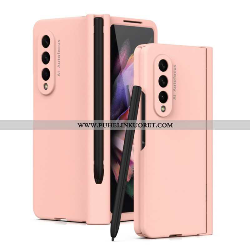 Kuori Samsung Galaxy Z Fold 3 5G Näytön Suojakalvo Ja Kynän Pidike