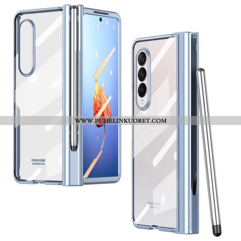 Case Samsung Galaxy Z Fold 4 Himmeä Kuori Kynällä