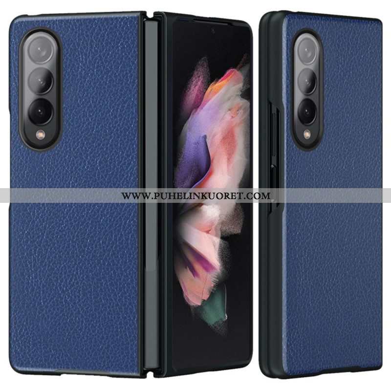 Kuori Samsung Galaxy Z Fold 4 Litsipinnoitettu Keinonahka