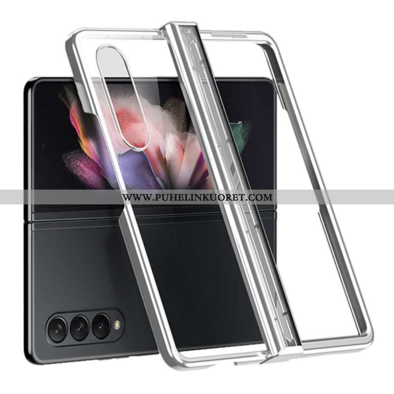 Kuori Samsung Galaxy Z Fold 4 Kirkas Metallinen Saranoitu