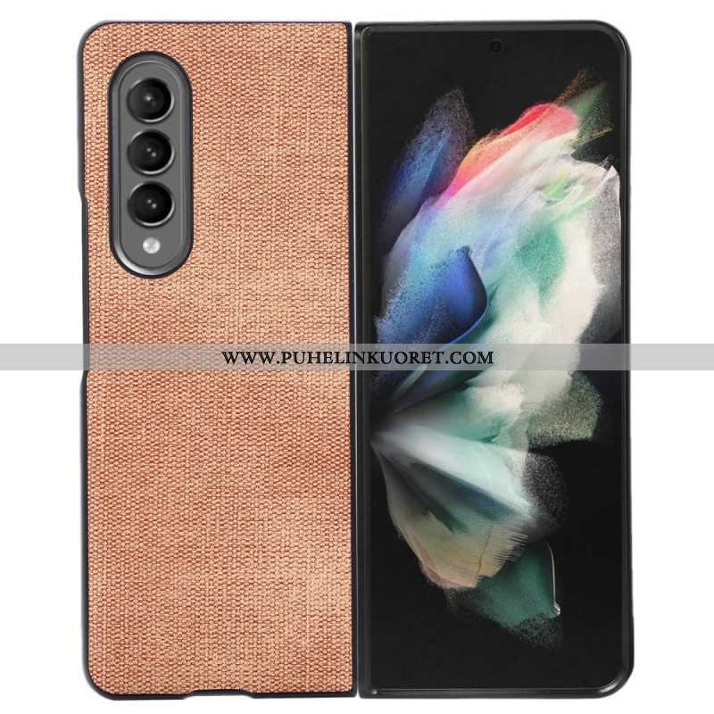 Case Samsung Galaxy Z Fold 4 Kudottu Keinonahka