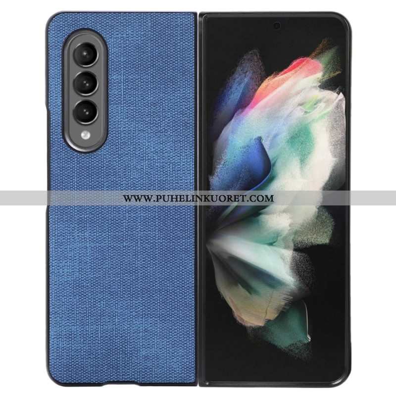 Case Samsung Galaxy Z Fold 4 Kudottu Keinonahka