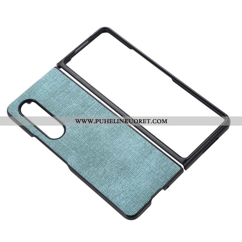 Case Samsung Galaxy Z Fold 4 Kudottu Keinonahka