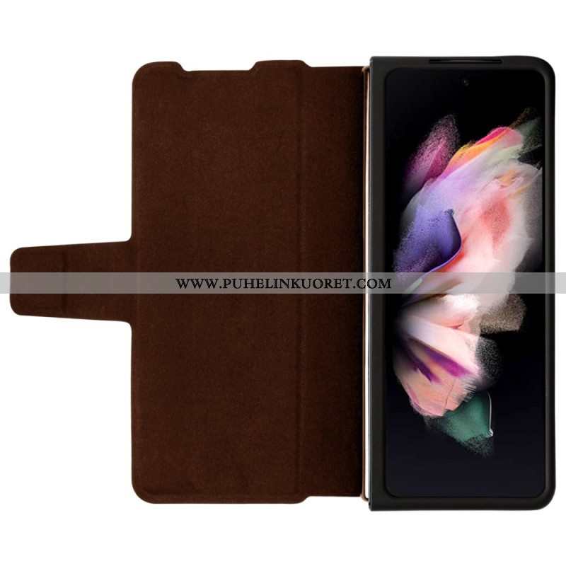 Kotelot Samsung Galaxy Z Fold 4 Nillkin Keinonahkaa