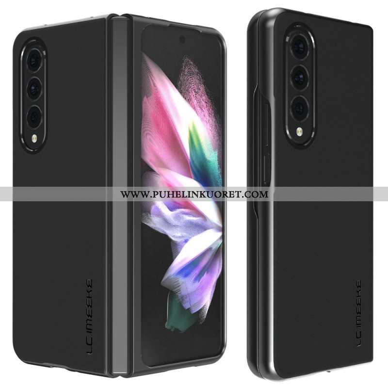 Kuori Samsung Galaxy Z Fold 4 Lc. Imeeke Pehmeä Keinonahka