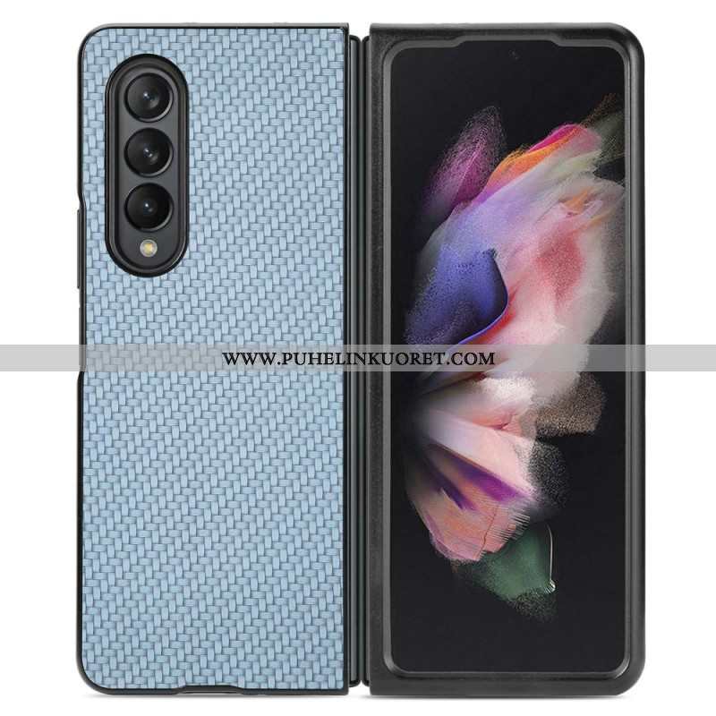 Kuori Samsung Galaxy Z Fold 4 Kudottu Vaikutus Hiilikuitu