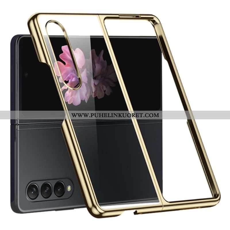 Kuori Samsung Galaxy Z Fold 4 Läpinäkyvä Metallinen