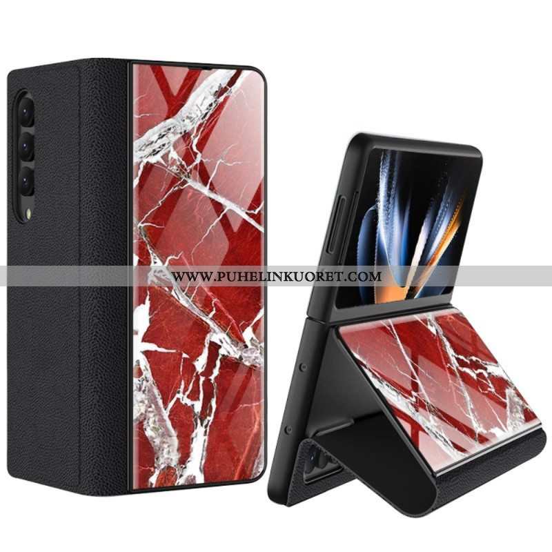 Kuori Samsung Galaxy Z Fold 4 Gkk Marble Waves