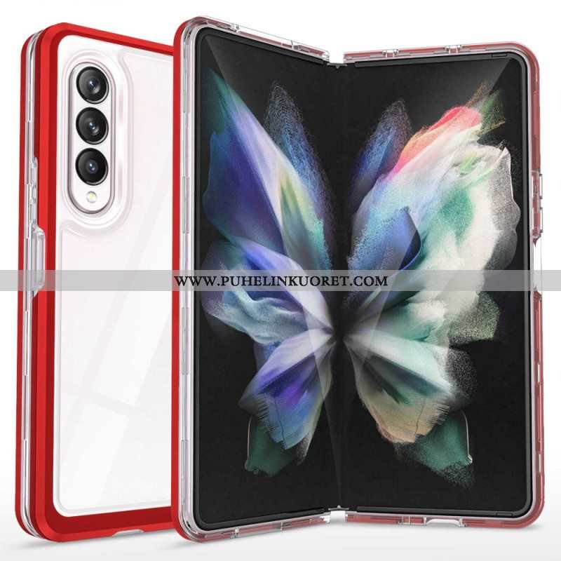 Kuori Samsung Galaxy Z Fold 4 Läpinäkyvät Urheiluvaatteet