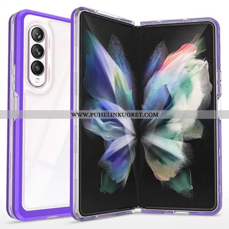 Kuori Samsung Galaxy Z Fold 4 Läpinäkyvät Urheiluvaatteet