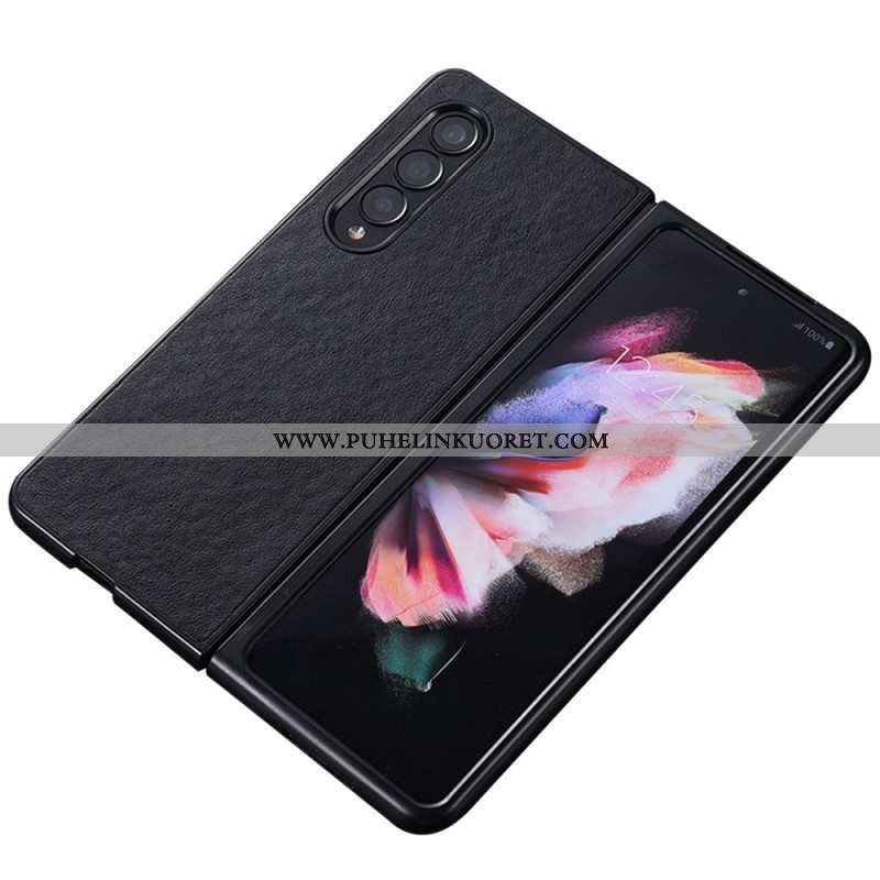 Case Samsung Galaxy Z Fold 4 Faux Nahka Nylon Texture