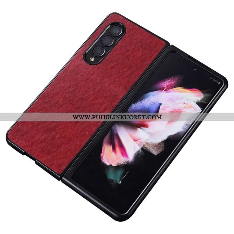 Case Samsung Galaxy Z Fold 4 Faux Nahka Nylon Texture