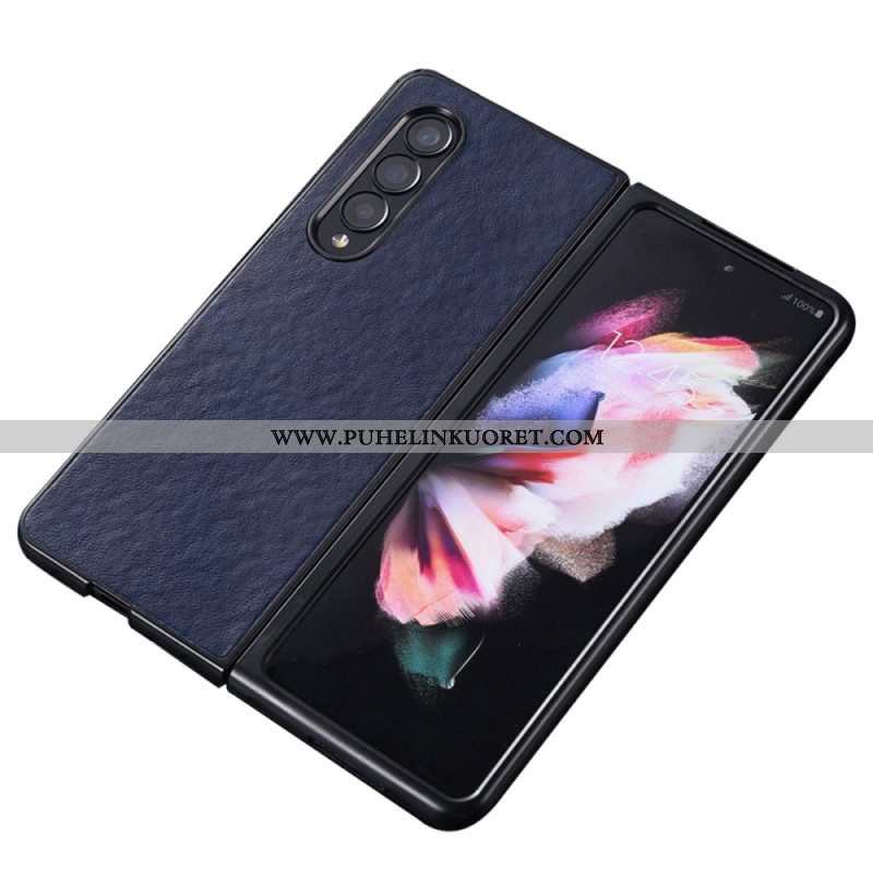 Case Samsung Galaxy Z Fold 4 Faux Nahka Nylon Texture