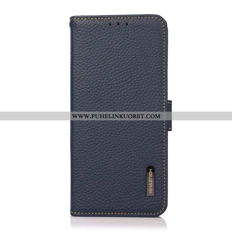 Flip Case Sony Xperia 1 IV Litsi Nahka Khazneh Rfid