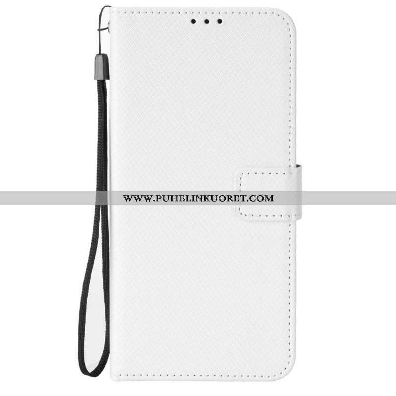 Kotelot Sony Xperia 10 IV Suojaketju Kuori Tyylikäs Strappy Faux Leather