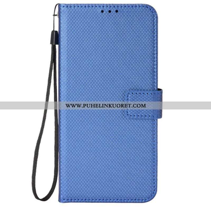 Kotelot Sony Xperia 10 IV Suojaketju Kuori Tyylikäs Strappy Faux Leather