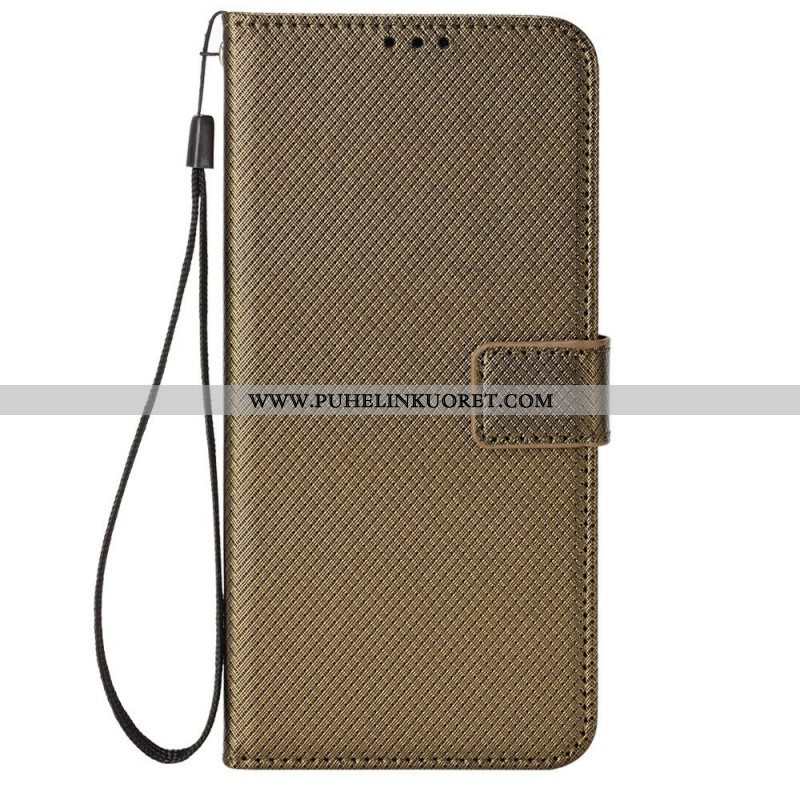 Kotelot Sony Xperia 10 IV Suojaketju Kuori Tyylikäs Strappy Faux Leather