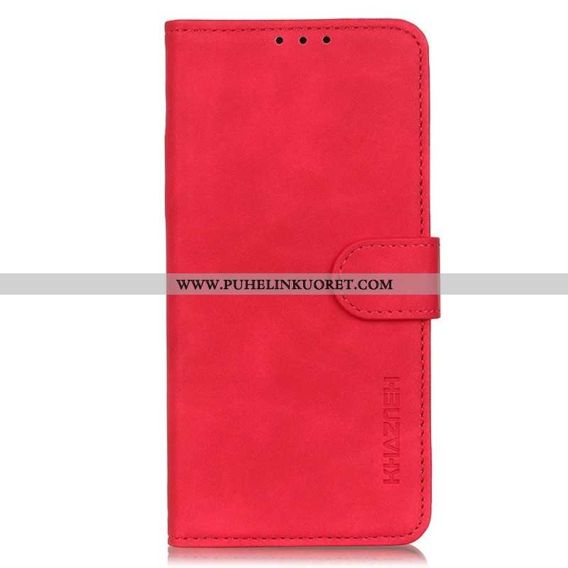 Flip Case Sony Xperia 10 IV Khazneh Vintage Nahkaefekti